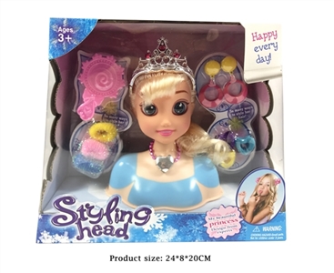 冰雪公主半身化妆头 - OBL701952