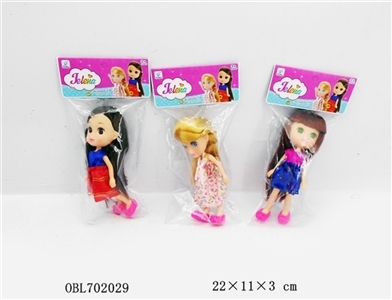 7寸小JELENNA娃娃（4款混装） - OBL702029