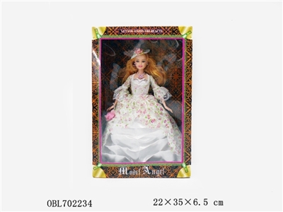 12.5寸婚纱芭芘娃娃 - OBL702234