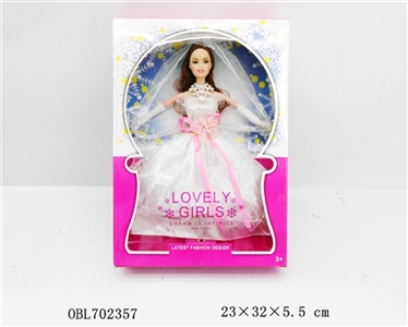 9关节婚纱芭比（开窗盒） - OBL702357