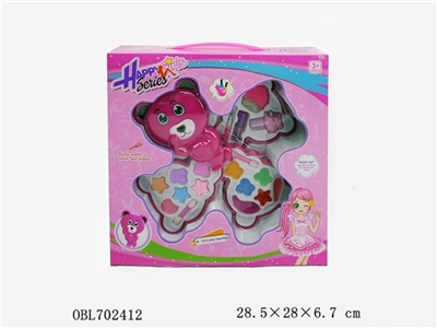 转盖小熊三层化妆品 - OBL702412