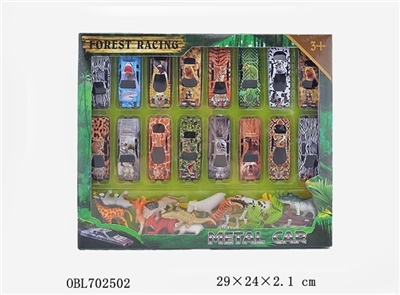 Alloy car animal suits - OBL702502
