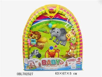 Baby gym carpet (round) - OBL702527