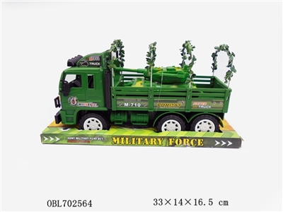 Inertial military vehicles carrying tanks - OBL702564