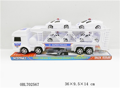 Inertial tow head of the police car - OBL702567