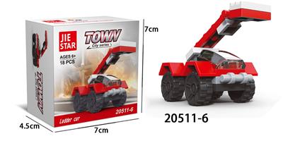 云梯车  18PCS - OBL702832