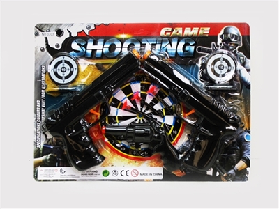 Horizontal version of the twin gun accessories, small revolver - OBL702839