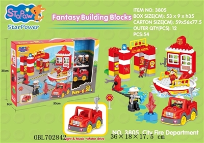 City fire department (49 PCS) - OBL702842