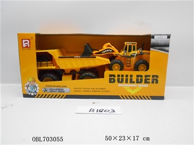 Small taxi dump truck and forklift combination - OBL703055