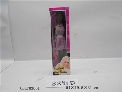 6款活手实身黑皮肤芭比24只装 - OBL703061