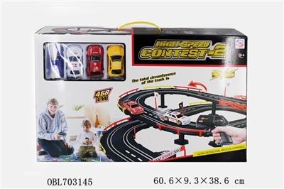 High-speed rail remote control racing car - OBL703145
