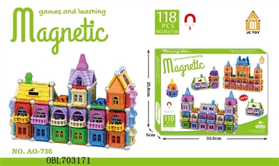 The 3 d magnetic blocks - OBL703171
