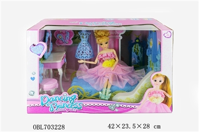 Baby bed dresser castle - OBL703228