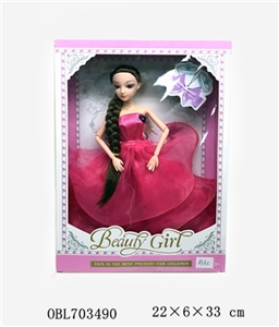 11寸芭比活关节活目美少女 - OBL703490