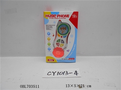 儿童拍照灯光音乐手机 - OBL703511