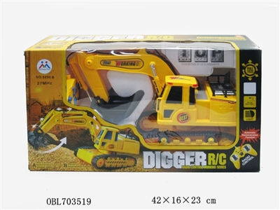 八通遥控工程车 - OBL703519
