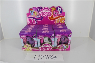 High-grade evade glue pony polyster with comb belt cover three conventional 12 PCS - OBL703585