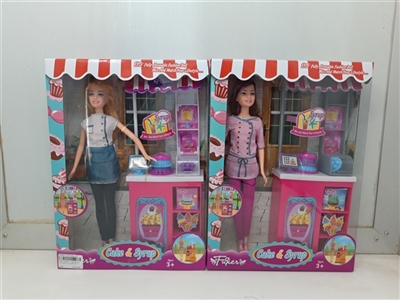 芭比蛋糕桌 - OBL703615