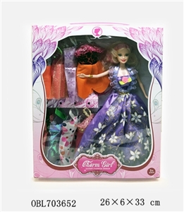 11寸活手芭比 - OBL703652