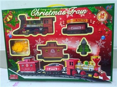 Smoking electric rail train set - OBL703654
