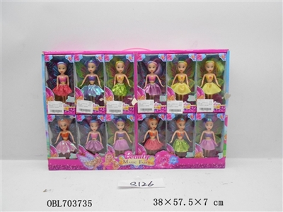 7寸实身花仙子（4款混装） - OBL703735