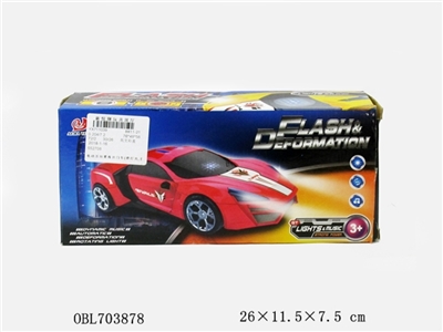 电动万向莱肯开门车(带灯光,音乐,360度旋转,开四门) - OBL703878