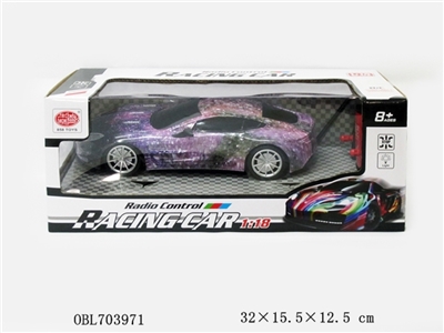 1:18 rambo Martin black glass watermark paint the sky (bright) - OBL703971