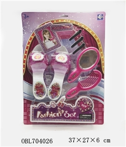 High-heeled shoes jewelry set - OBL704026