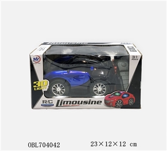 Q version of the bugatti black window simulation two-way remote control car - OBL704042
