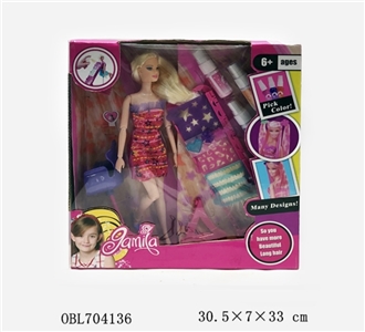 DIY染发美发芭比 - OBL704136