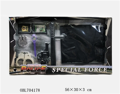 Sleeveless police uniform (normal PVC) - OBL704178