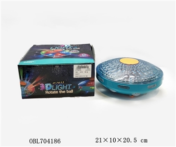 The flashing lights music universal flying saucer - OBL704186