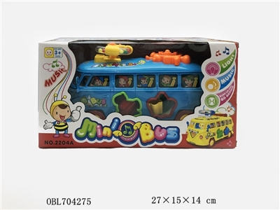 Electric universal puzzle toy car, window box packaging - OBL704275