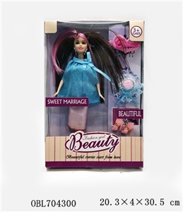 11寸时尚芭比娃娃（四款混装） - OBL704300