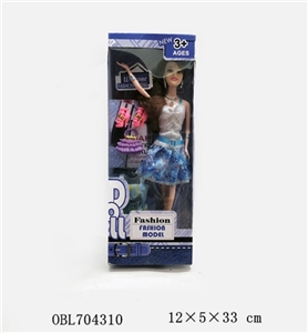 11.5寸时尚重身芭比两款四色混装 - OBL704310