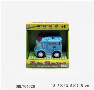 Inertia ambulance. The police car with light music - OBL704328