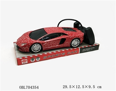 Four-way P enclosures (1:18 four-way remote control car) rambo Martin black glass crack - OBL704354