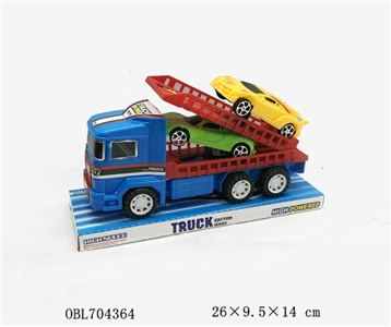 Ejection inertial tow head car (red, yellow, blue) - OBL704364