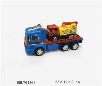 Ejection inertial tow head car (red, yellow, blue) - OBL704365