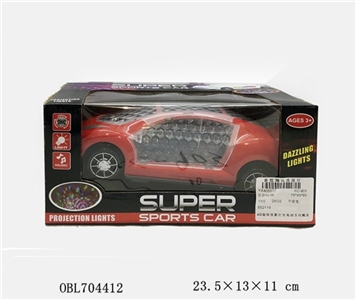 4 d rotation projection lighting electric universal concept car - OBL704412