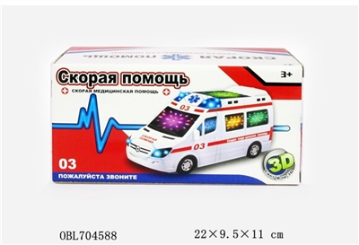 Ru song 3 d lighting electric universal the ambulance - OBL704588