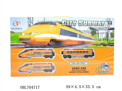 Electric light music trains (orange) - OBL704717