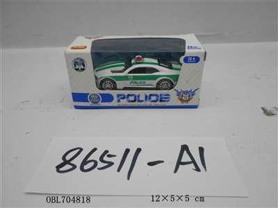6 back in alloy simulation a police car - OBL704818