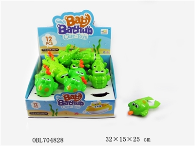Stay swim frog crocodile - OBL704828