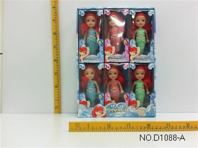 Seven inches mermaid doll. Only show fashion - OBL705000