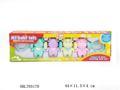 卡通串玲牛（4只） - OBL705170