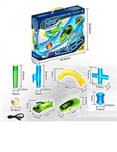遥控管道极速飞车（43PCS）带USB充电 - OBL705273