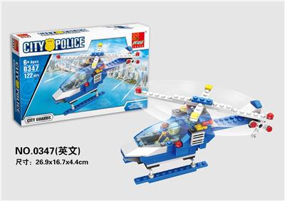 警察飞机 122PCS - OBL705342