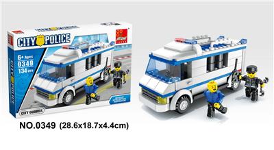 警察囚车 134PCS - OBL705344