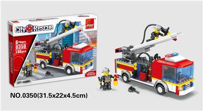 大消防车 196PCS - OBL705345